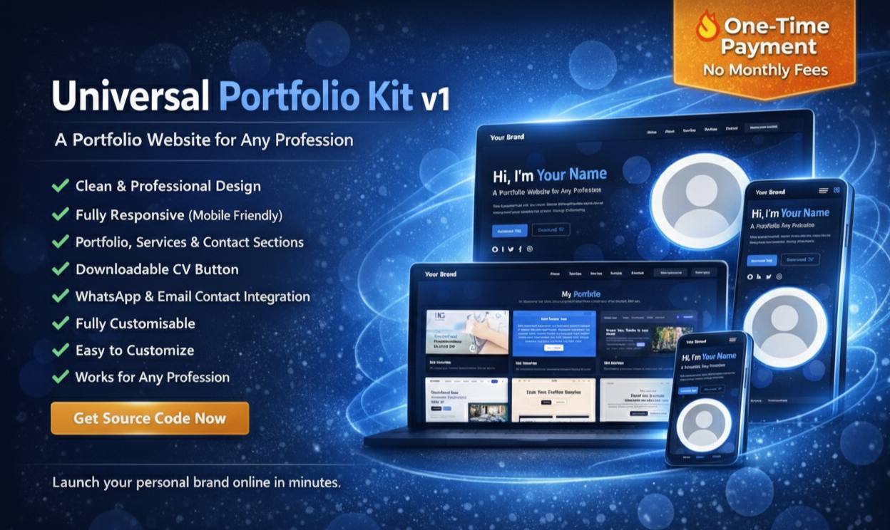 Universal Portfolio Kit v1 (Extended License)